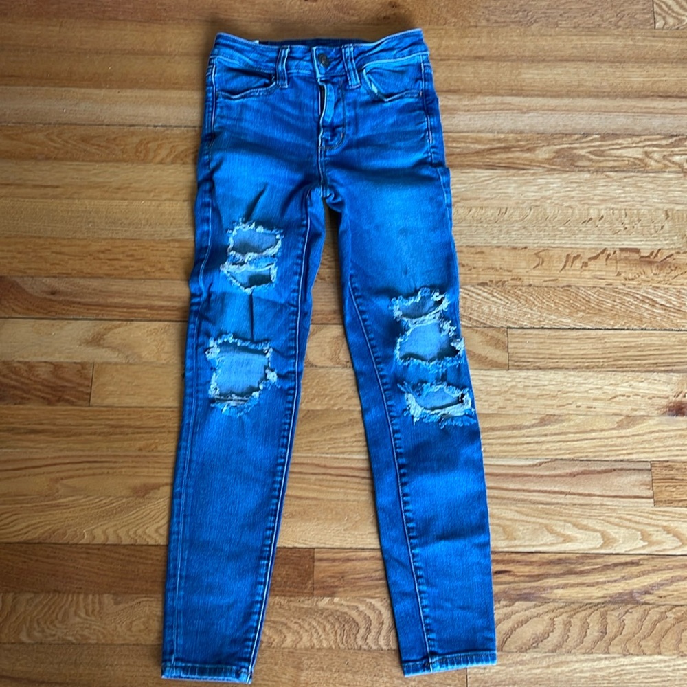 American Eagle AE ripped Denim 2 short